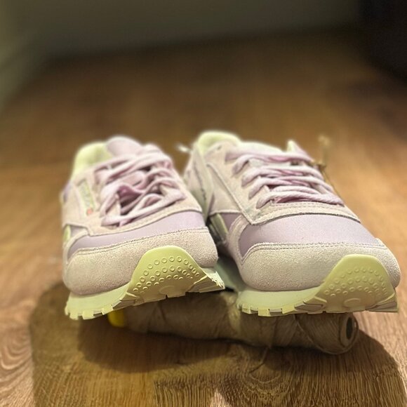 Reebok Classic leather pastel purple sneaker NWT OG 80's - Picture 3 of 9